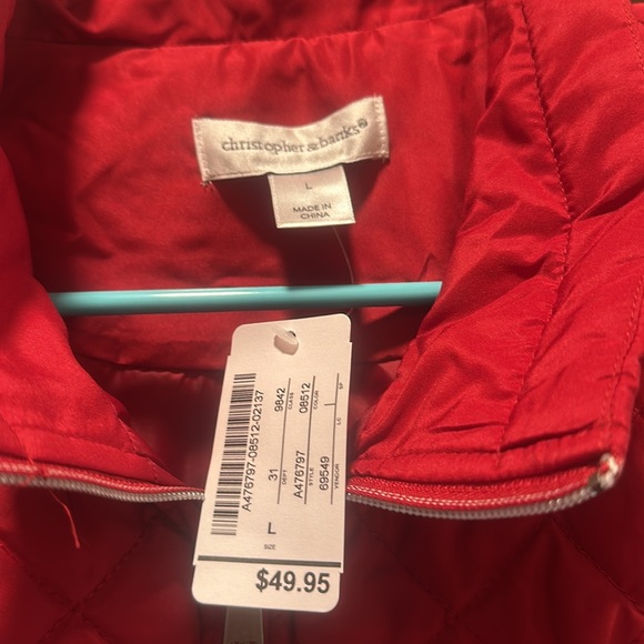 NWT Large Christopher and Banks Vest - Picture 2 of 3